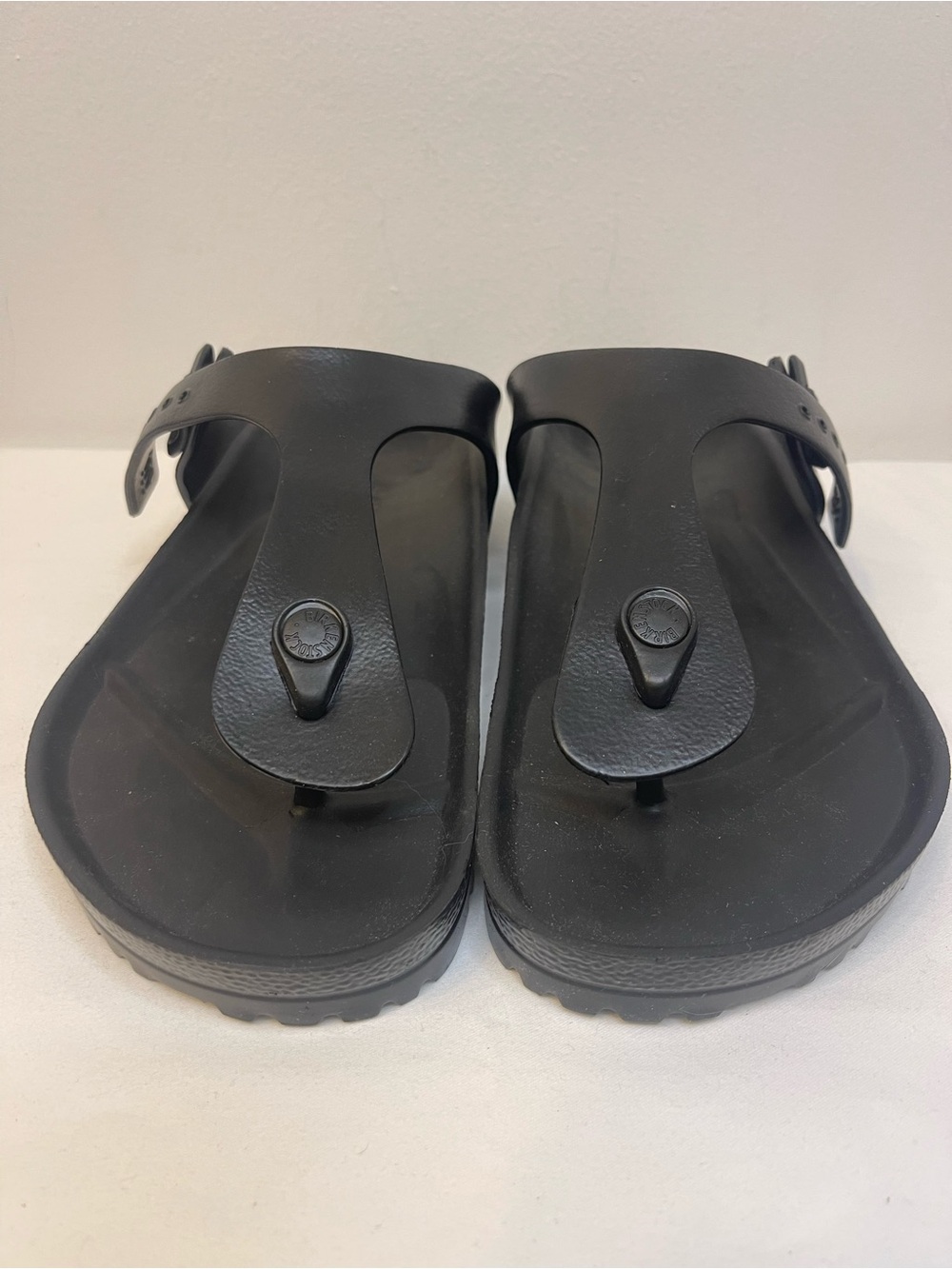 Birkenstock Gizeh Essentials Black EVA Thong Sandals for Men Size 11 - Picture 7 of 11